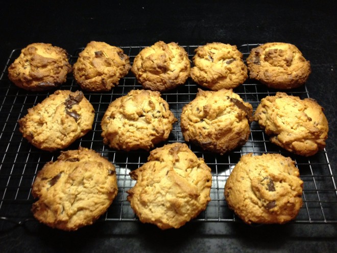 Chocolate and Peanut Butter Cookies