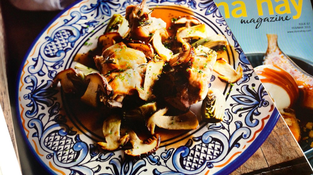 Delicous Magazine's Rabbit & Mushroom