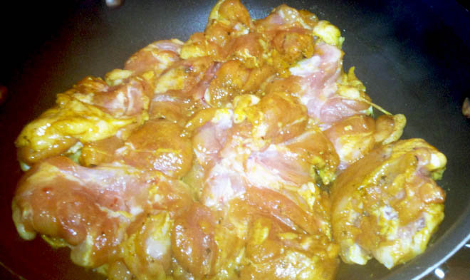 Syrian Chicken Browning