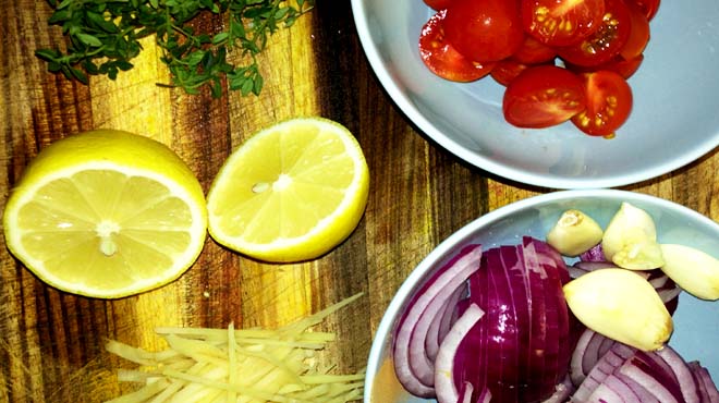 Syrian Chicken Ingredients