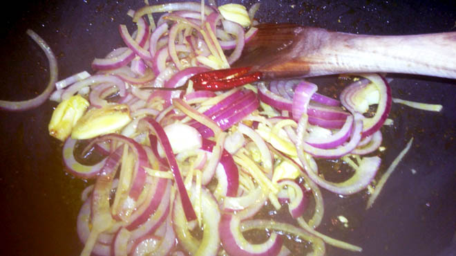 Onions, Ginger, Garlic, Chilli