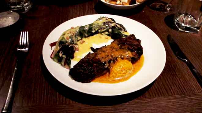 The Bourbon Sirloin Steak with Woodford Bourbon Butter