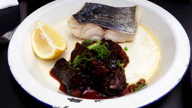 Blue Eye with Chinese Eggplant