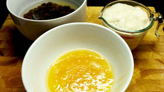 Hot Cross Buns Ingredients