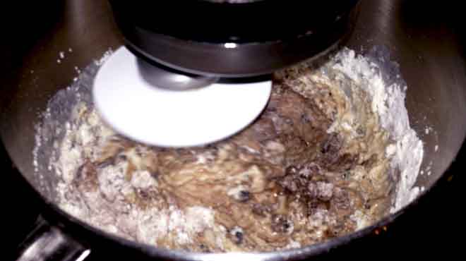 Hot Cross Buns Mixing