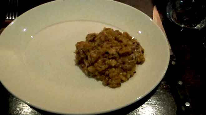 Saffron Fregola with Pork Ragu