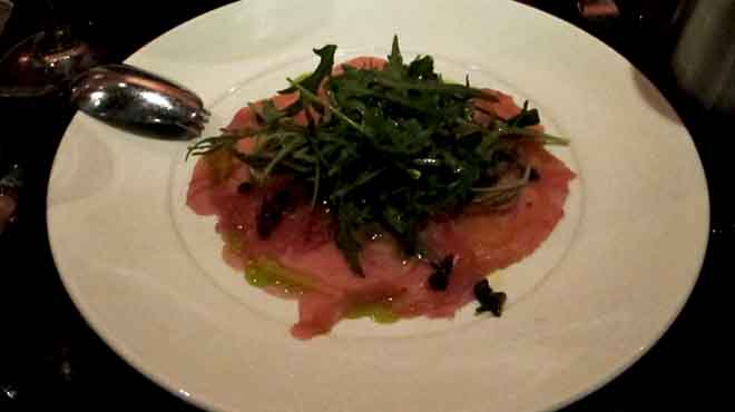Tuna Carpaccio