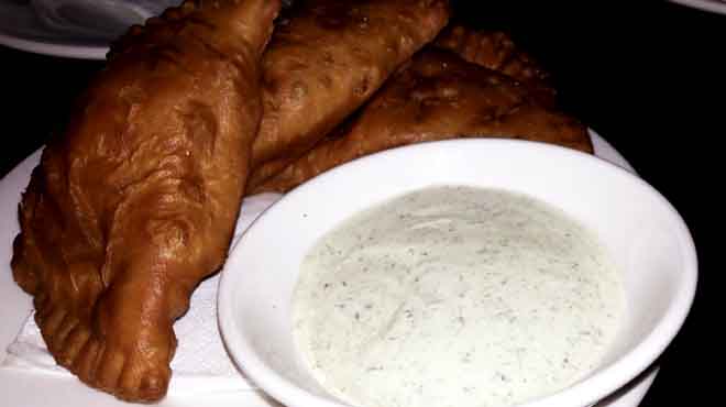 Pumpkin and Feta Empanada