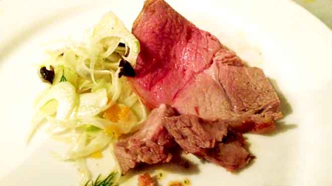 8 Hour Lamb and Fennel Salad