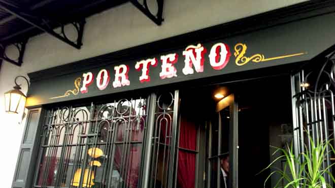 Porteno Sign