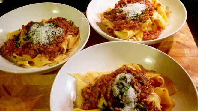Duck Ragu with Pappardelle