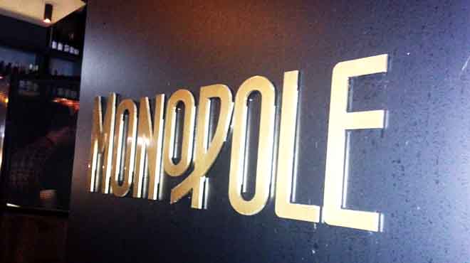 Monopole Sign