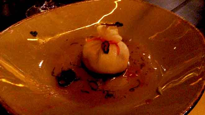 Lobster Dumpling with Ginger & Truffle