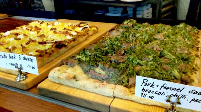 Cipro Pizza Display