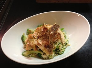 Salmon Brown Rice Salad