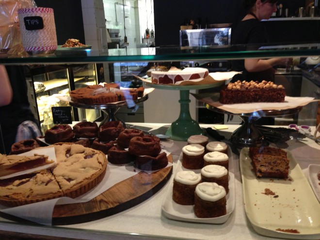Flour and Stone Cake Display