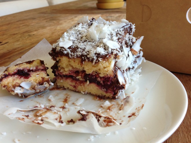 Flour and Stone Lamington's Berry Centre