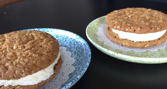 Nutter Butters with Gelato