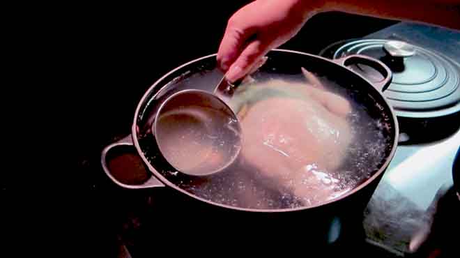 Hainanese Chicken Stock