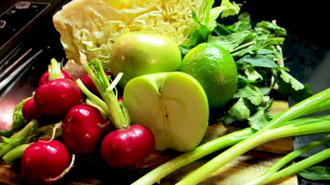 Apple Slaw Ingredients